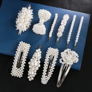 Pearl Hair Clips