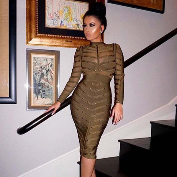 Bianca Bandage Dress - Image 3