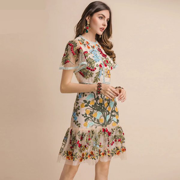 Alessia Floral Dress - Caviar and Jeans
