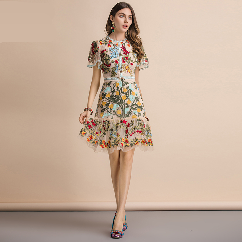 Alessia Floral Dress - Caviar and Jeans