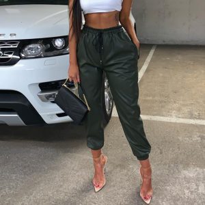 Dasha Leather Pants