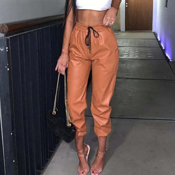 Dasha Leather Pants - Image 2