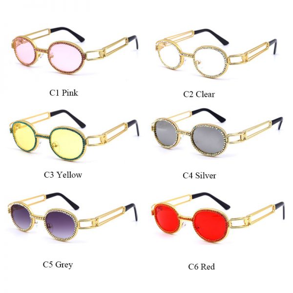Veronica Vintage Stones Sunglasses - Image 6