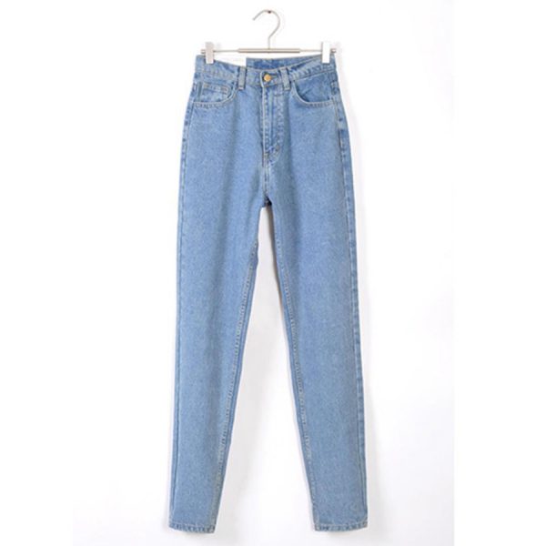 Mona High Waist Boyfriend Jeans - Image 4