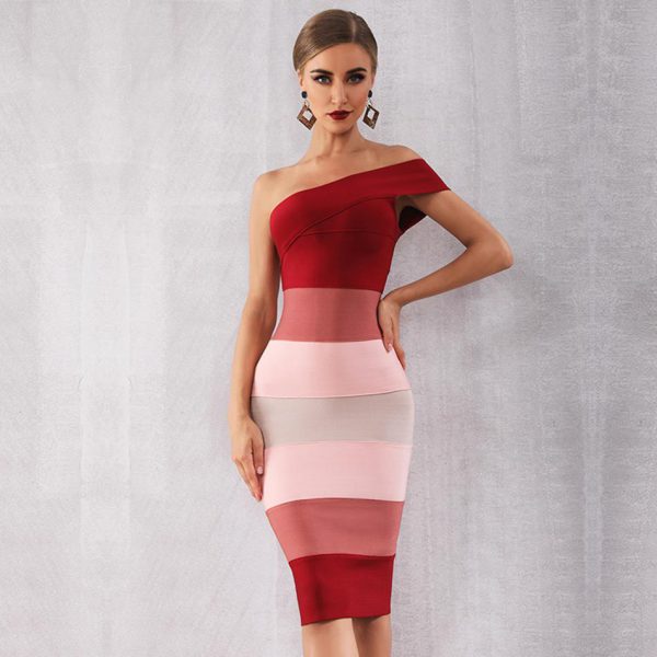 Cannes Bodycon Bandage Dress - Image 2