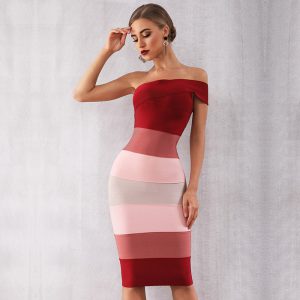 Cannes Bodycon Bandage Dress