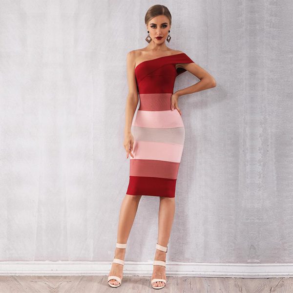 Cannes Bodycon Bandage Dress - Image 5
