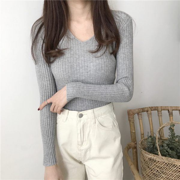Brandy V-neck Sweater