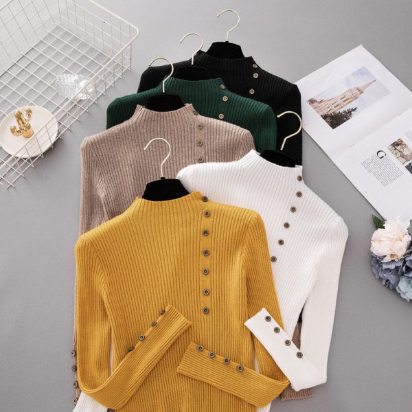 Sea Turtleneck Sweater - Image 5