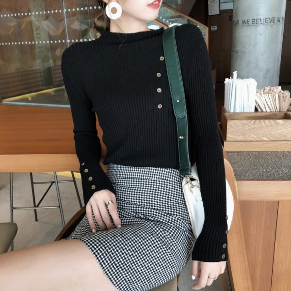 Sea Turtleneck Sweater - Image 2
