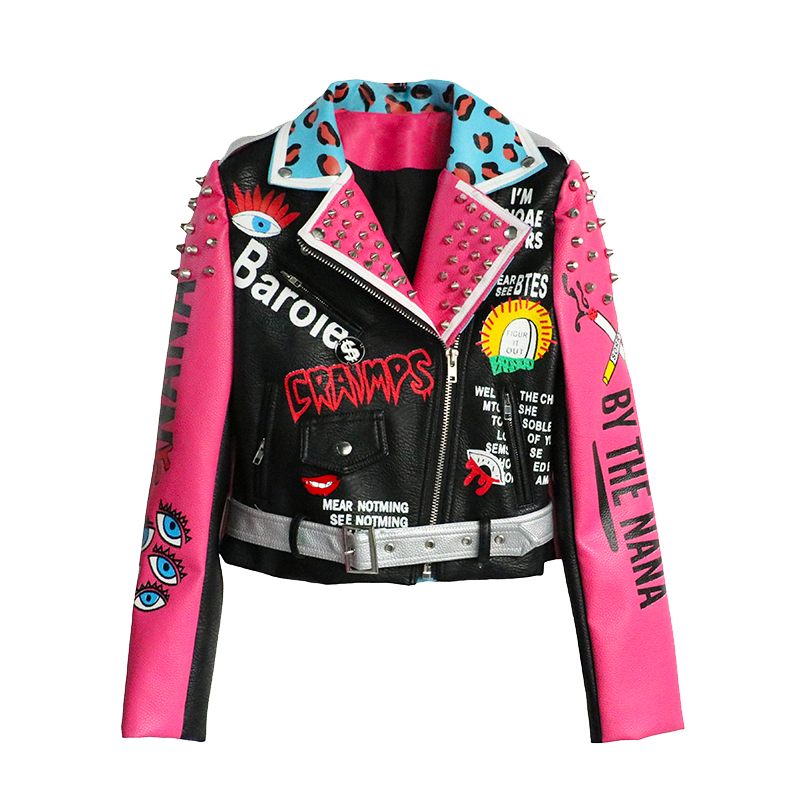 Pink clearance punk jacket