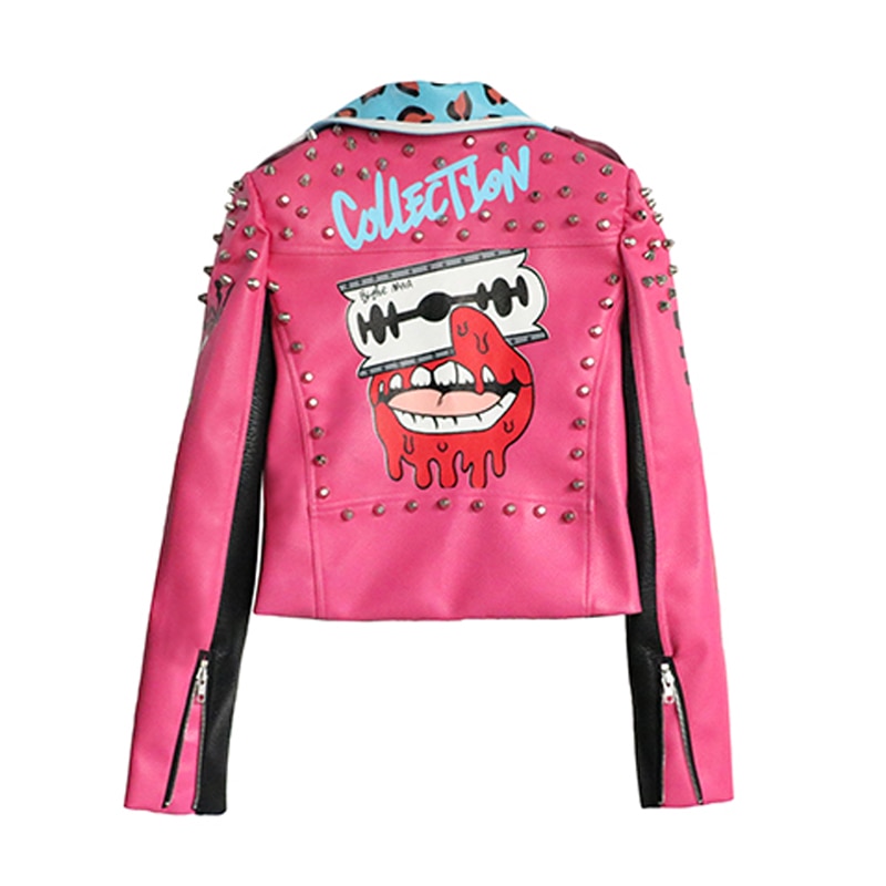 Pink clearance punk jacket