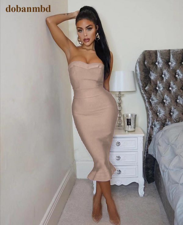 Isabella Bandage Dress - Image 4