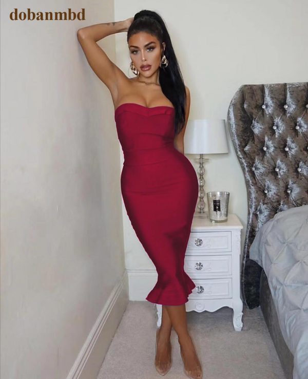 Isabella Bandage Dress - Image 3