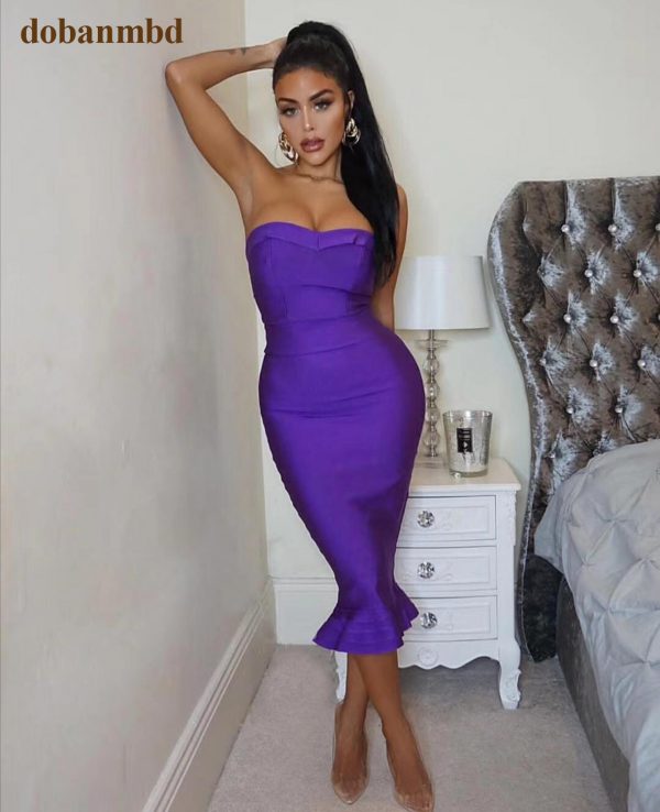 Isabella Bandage Dress - Image 5